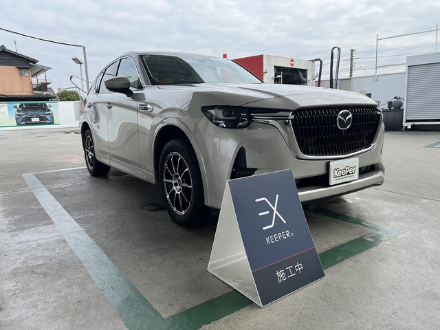 マツダ・CX-60の施工写真